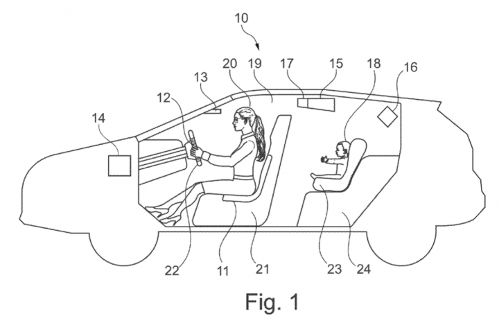 福特申请基于音频的婴儿安静系统专利 让车内的婴儿安静下来