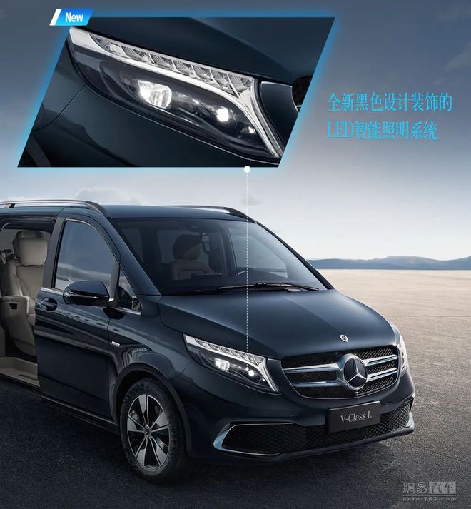 2022款梅赛德斯-奔驰V级MPV上市 价不变更豪华