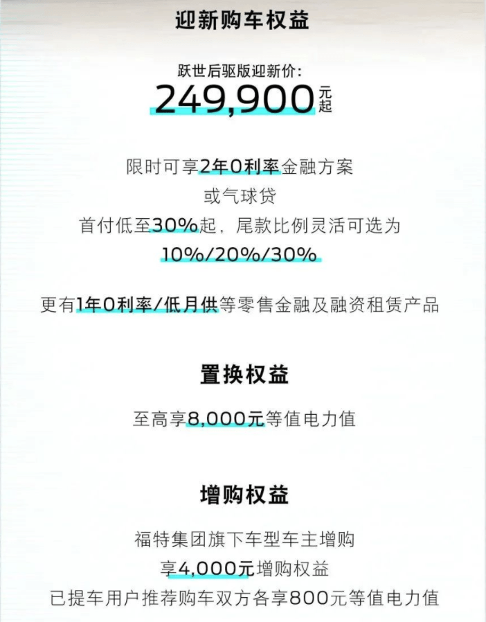 福特电马坐不住了！国外降价，国内推2月购车权益