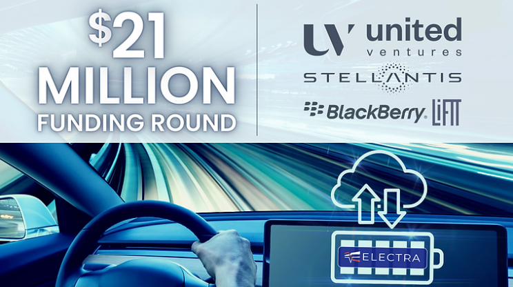 黑莓、Stellantis参投 Electra Vehicles融资2100万美元