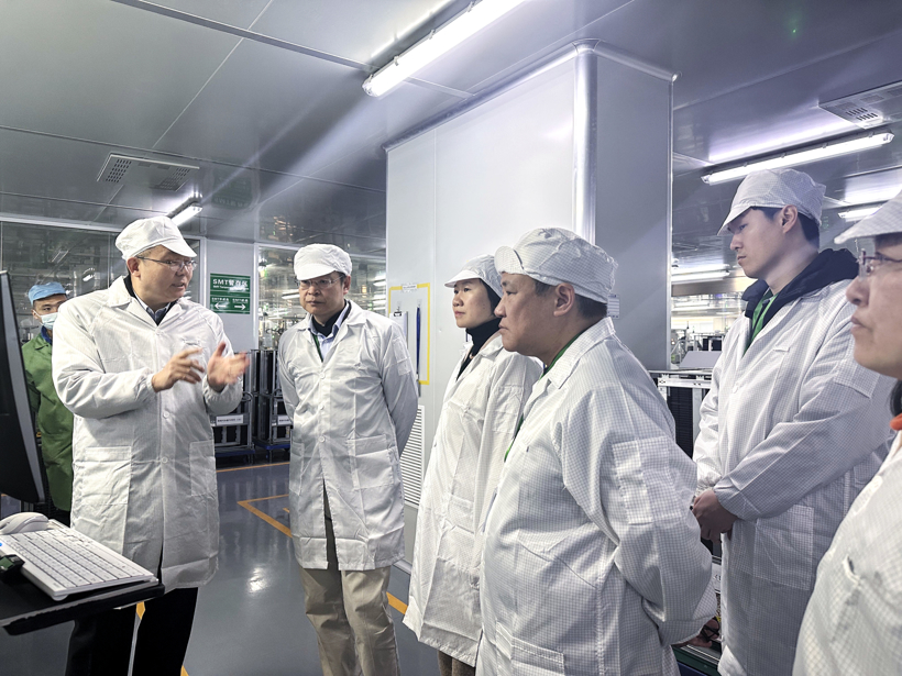 欧美同学会嘉定分会汽车专委会一行走访调研上海电驱动