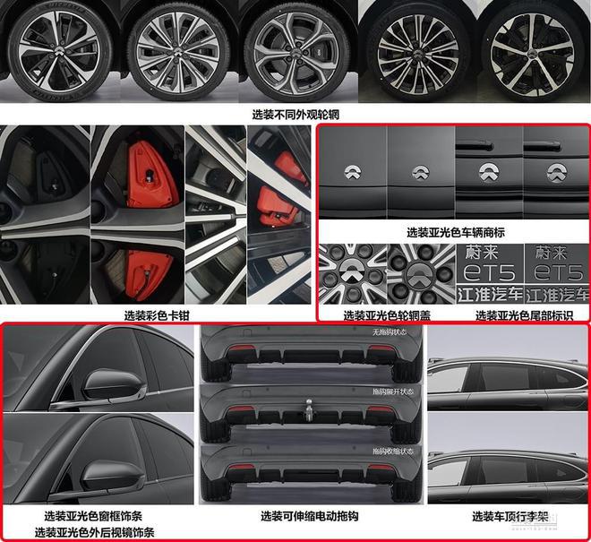 蔚来ET5猎装车实车首曝 双电机/可选亚光套件