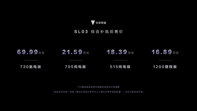 深蓝SL03补贴至高4.2万 油电同价还不到15万