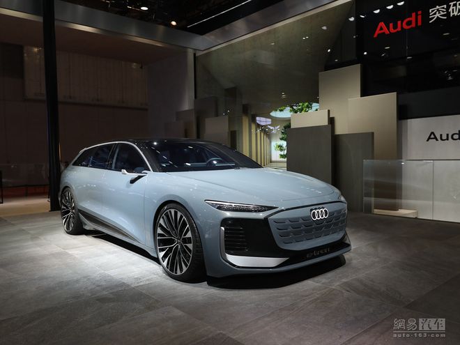 奥迪A6 Avant e-tron亮相 纯电旅行车将国产