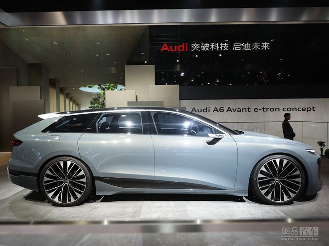 奥迪A6 Avant e-tron亮相 纯电旅行车将国产
