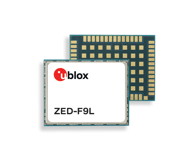 u-blox推出最新汽车定制模块u-blox ZED-F9L