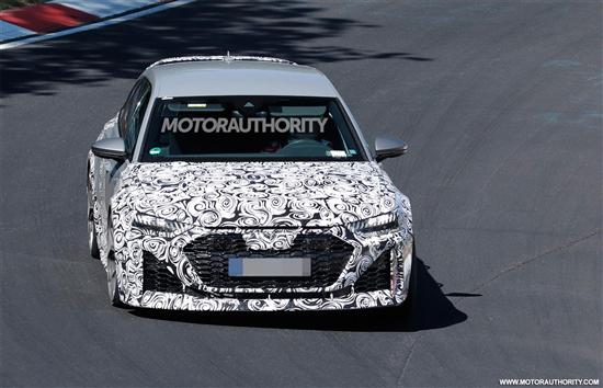 外观细节微调 奥迪RS 6 Avant GT谍照曝光