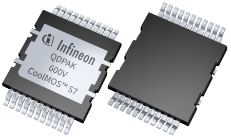 英飞凌宣布扩展CoolMOS™ S7系列高压超级结MOSFET 可用于车载充电器