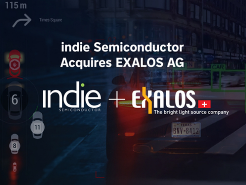 汽车技术公司Indie Semiconductor收购瑞士光子学公司EXALOS