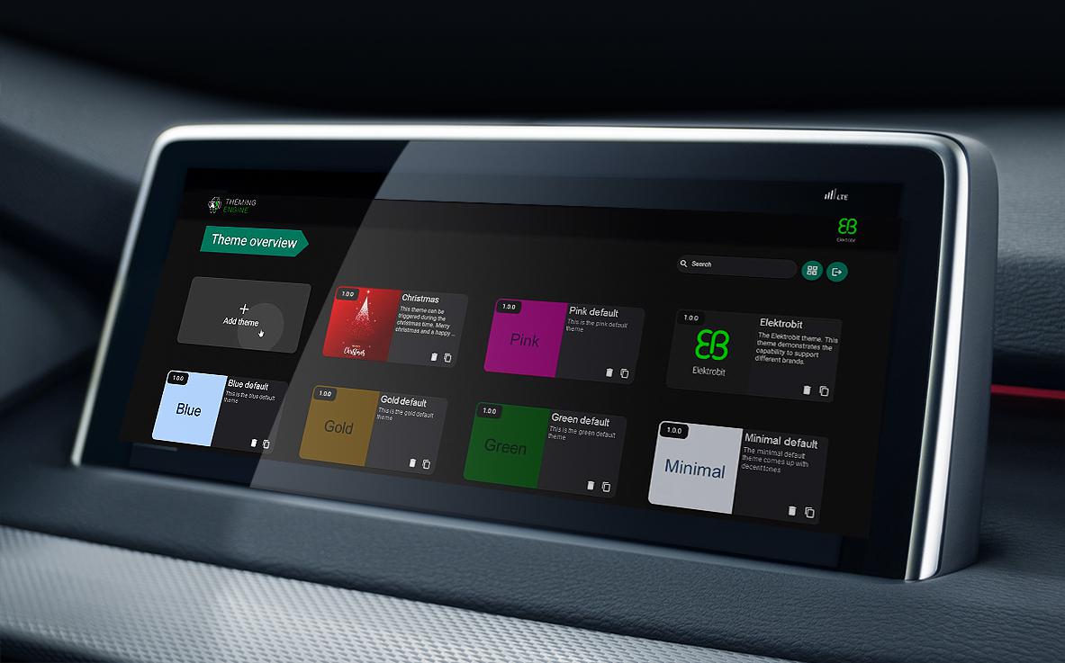 Elektrobit推出独特Theming Engine软件工具链 为软件定义车辆提供定制化车载HMI设计