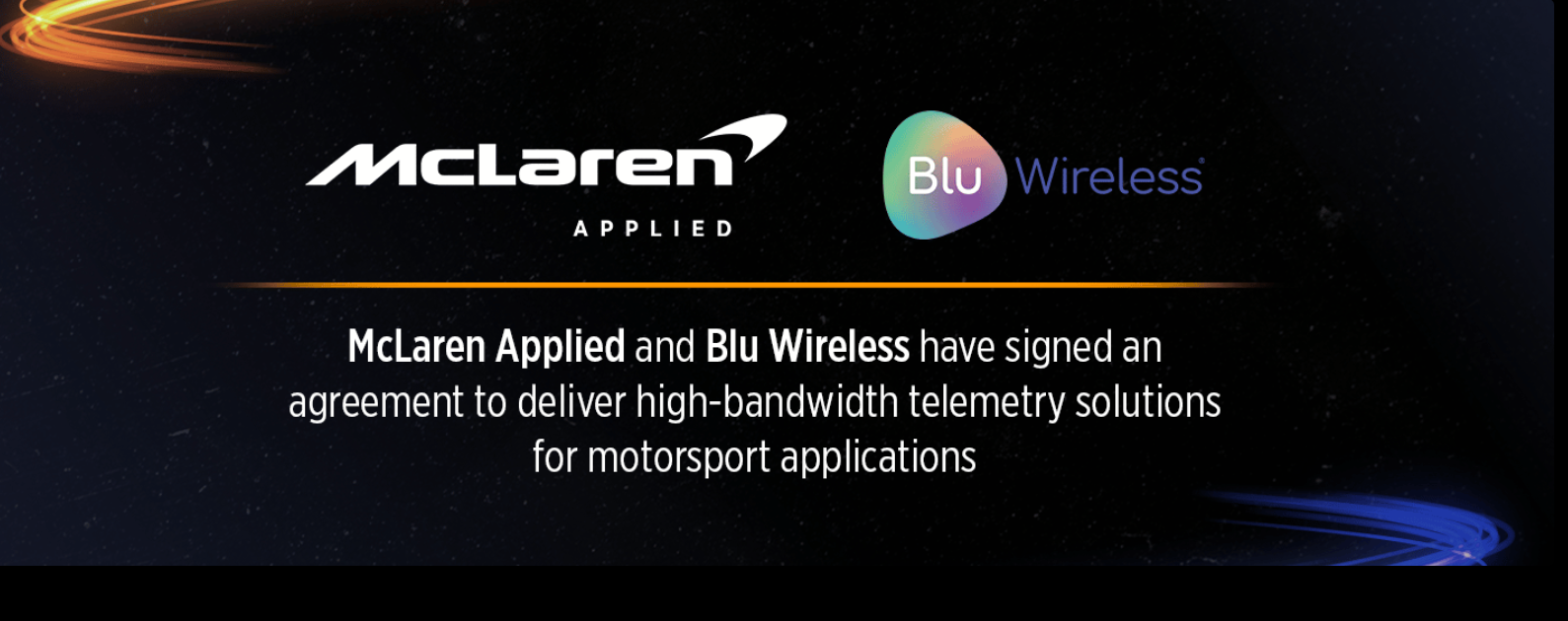 迈凯伦应用技术公司和Blu Wireless开发赛车运动超高速遥测技术