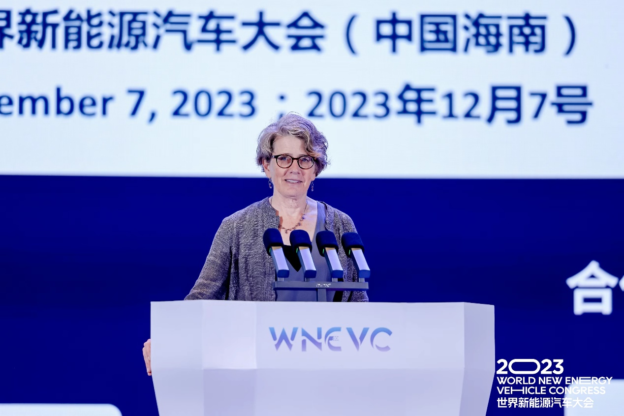 WNEVC 2023 |加州能源委员会委员Patricia MONAHAN发表专题演讲