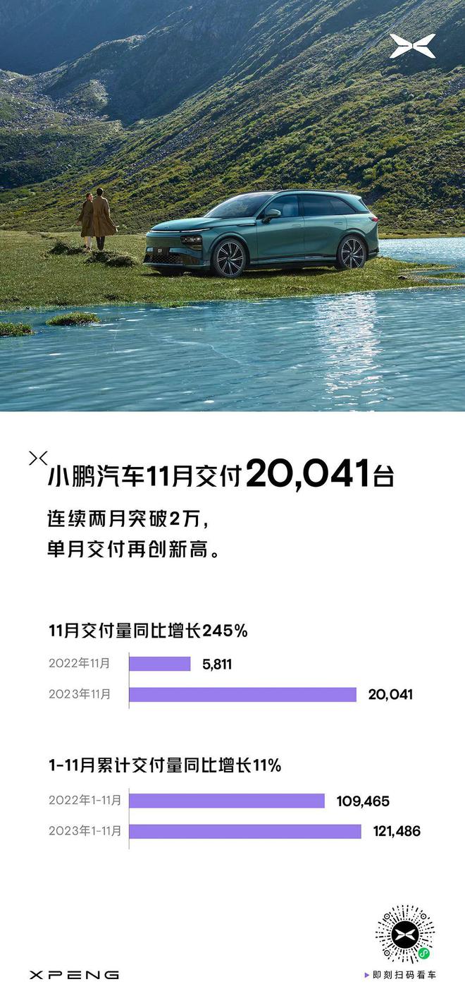 11月销量：比亚迪杀疯破30万/理想提前达标年目标