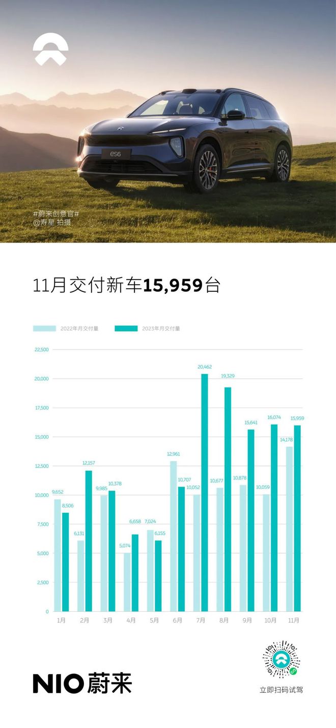 11月销量：比亚迪杀疯破30万/理想提前达标年目标