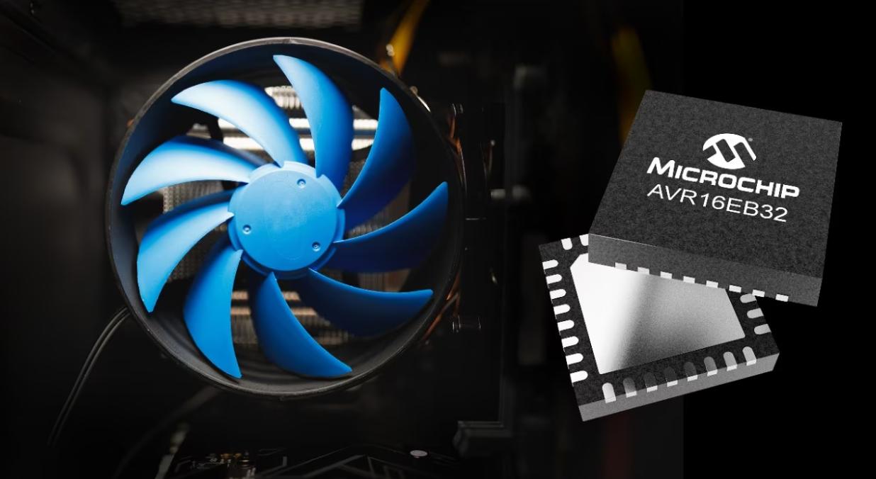 Microchip推出AVR® EB系列微控制器 以降低BLDC应用中的NVH