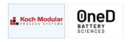 OneD Battery Sciences与Koch Modular达成合作 以大规模生产下一代EV电池硅石墨阳极材料