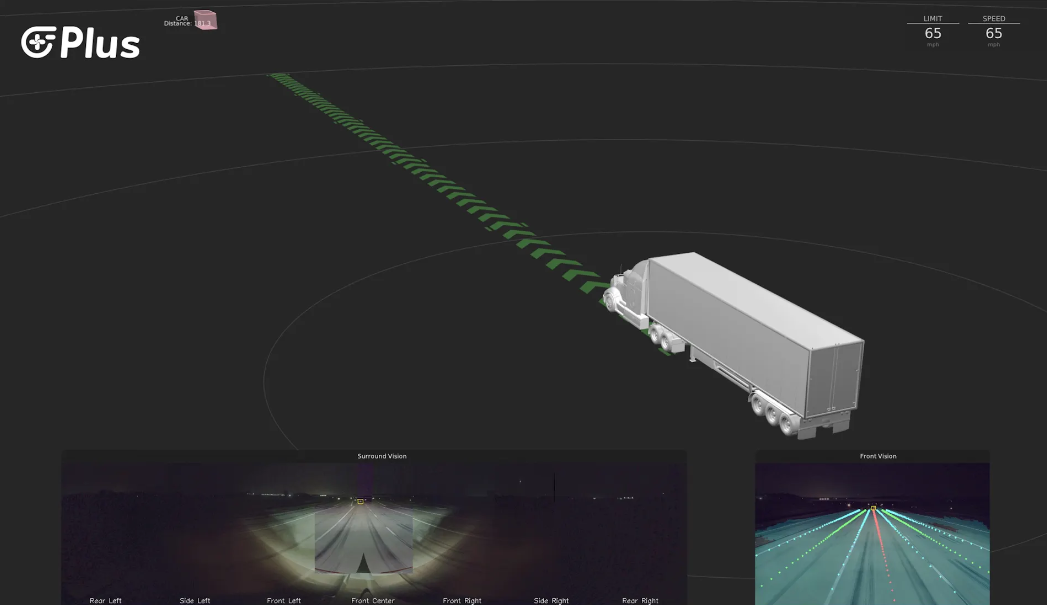 自动驾驶公司Plus推出基于人工智能的PlusProtect技术 助力增强下一代安全系统