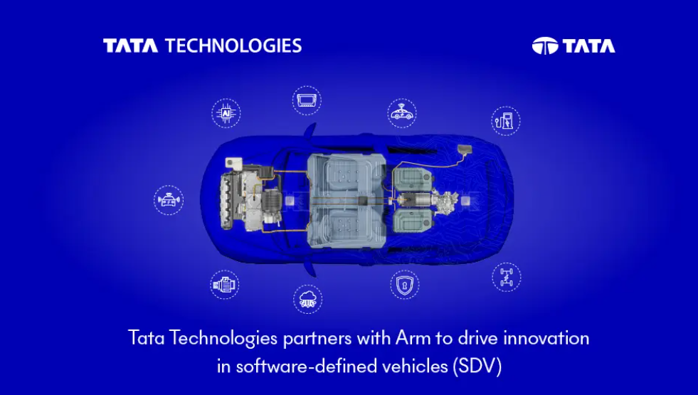 塔塔科技与Arm合作推动软件定义汽车创新