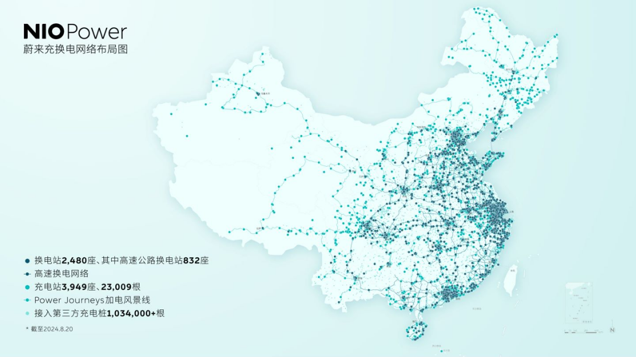 2024蔚来加电日：发布加电合伙人计划，2025上半年实现充电县县通