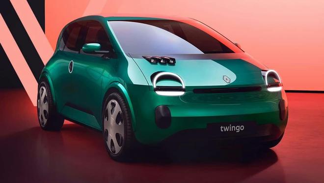 设计感拉满 雷诺Twingo 纯电小型车将在巴黎车展首发