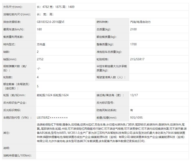 银河L6新车申报 换新一代电混 这次又有新花样？