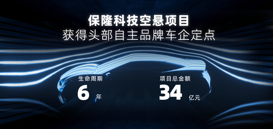 保隆科技：年内斩获项目定点28个，涉及金额超110亿元 | 2024年大事记