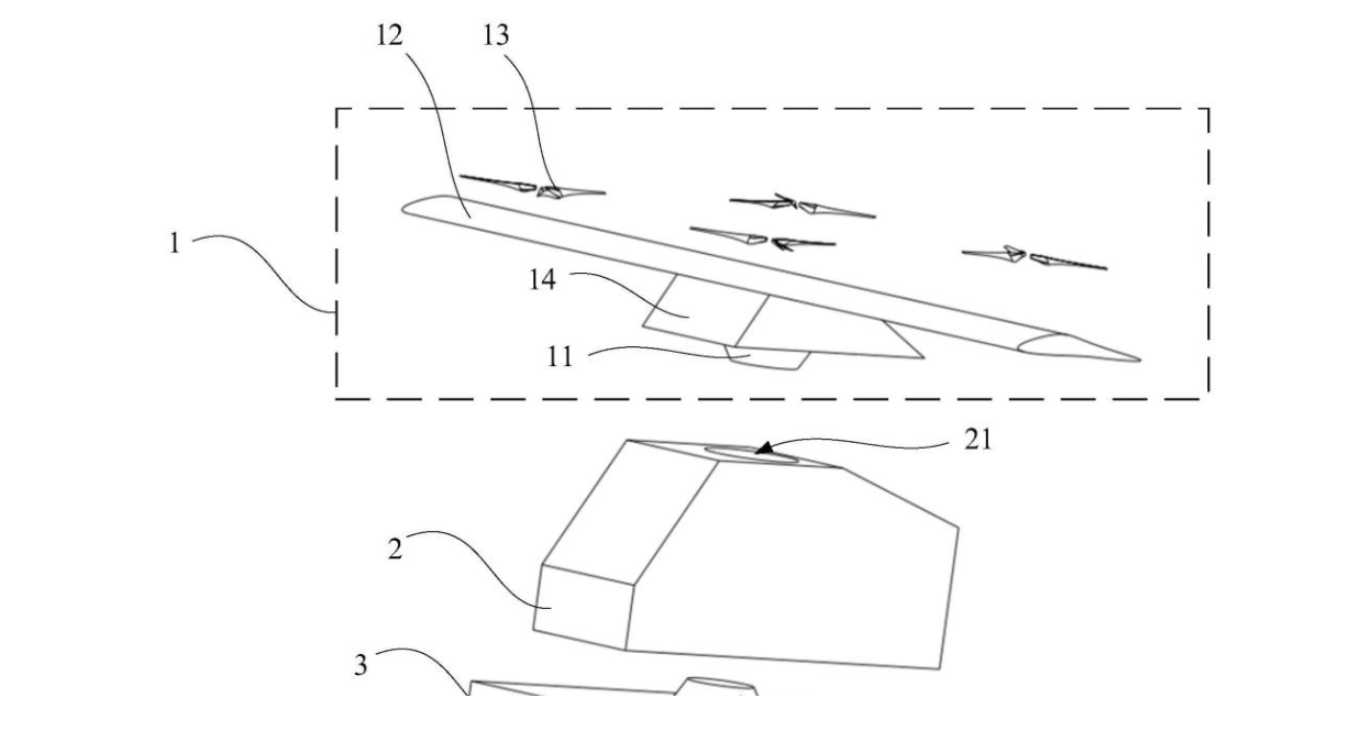 奇瑞分体式飞行汽车专利公布：提高起降效率