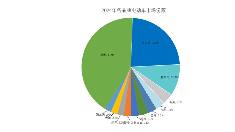 2024年，谁才是全球电动车市场的老大？