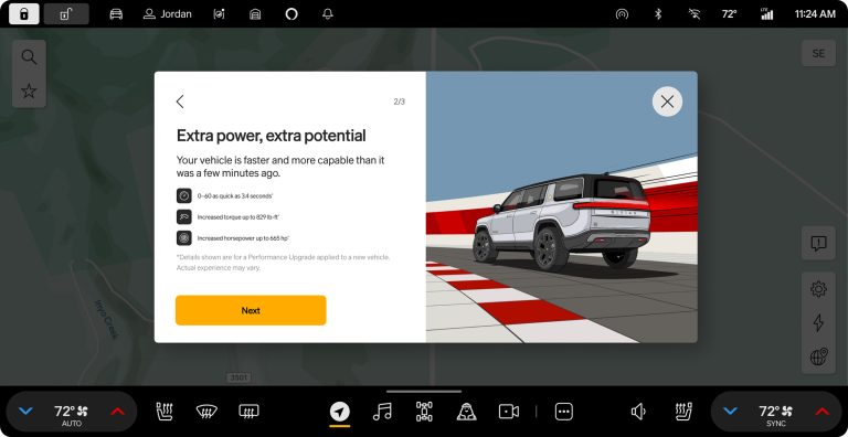 Rivian推出软件更新 为第二代R1T和R1S车型引入增强版高速公路辅助系统