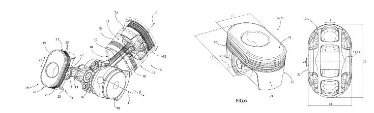 法拉利为“药丸形”活塞发动机申请专利 更加紧凑且摩擦更小