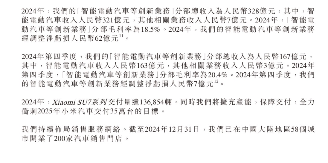 小米汽车亏损62亿元，“交付危机”待解