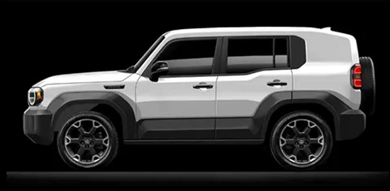 定位中型SUV 丰田兰德酷路泽FJ效果图曝光