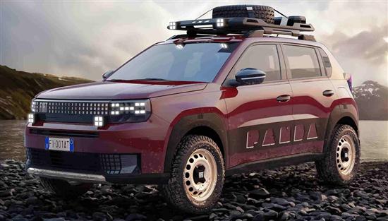 野性十足 菲亚特熊猫4x4概念车官图发布