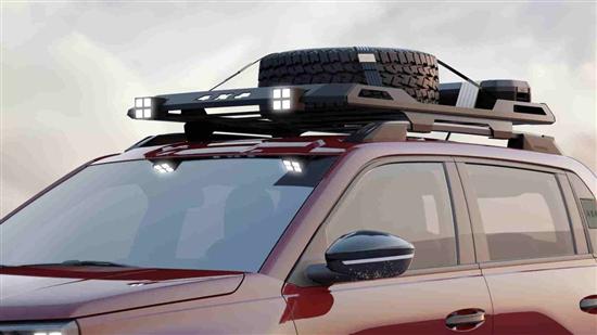 野性十足 菲亚特熊猫4x4概念车官图发布