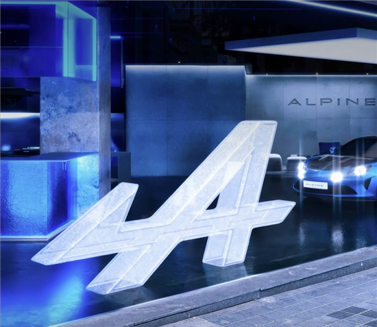 采用轮边电机动力 Alpine A310预告图发布