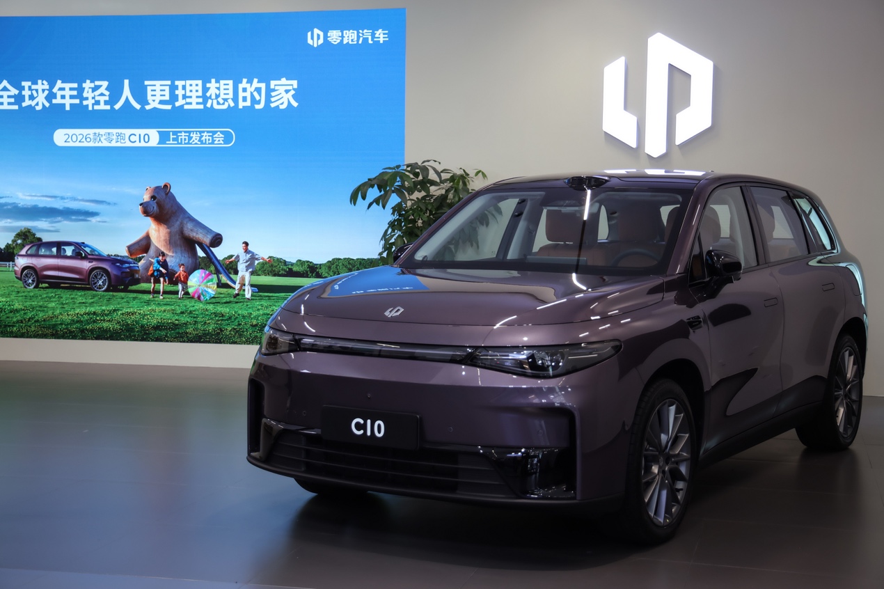零跑汽车5月交付达45067台，连续三个月稳居新势力榜首