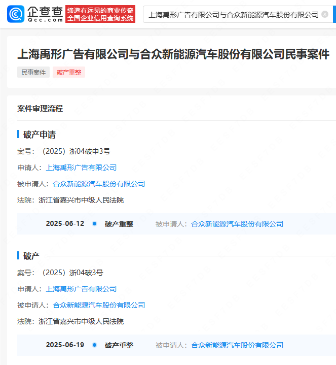 破产重整！哪吒汽车何至于此？