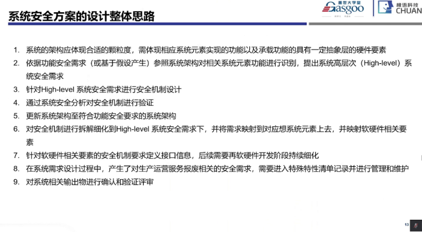 功能安全系统阶段开始实施要点｜盖世大学堂功能安全系列知识讲解