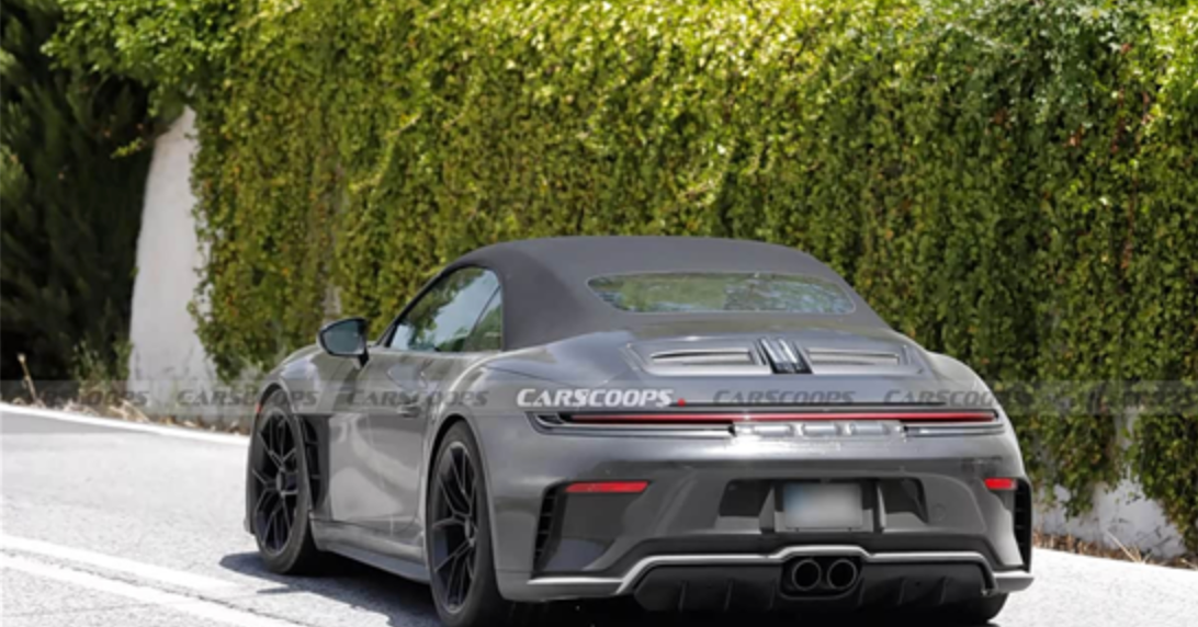新款保时捷911 Speedster谍照曝光
