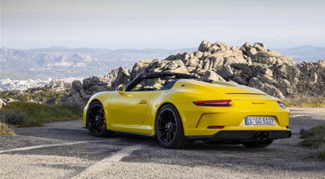 新款保时捷911 Speedster谍照曝光