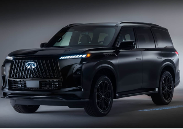 采用黑化套件 英菲尼迪QX80 Sport版官图