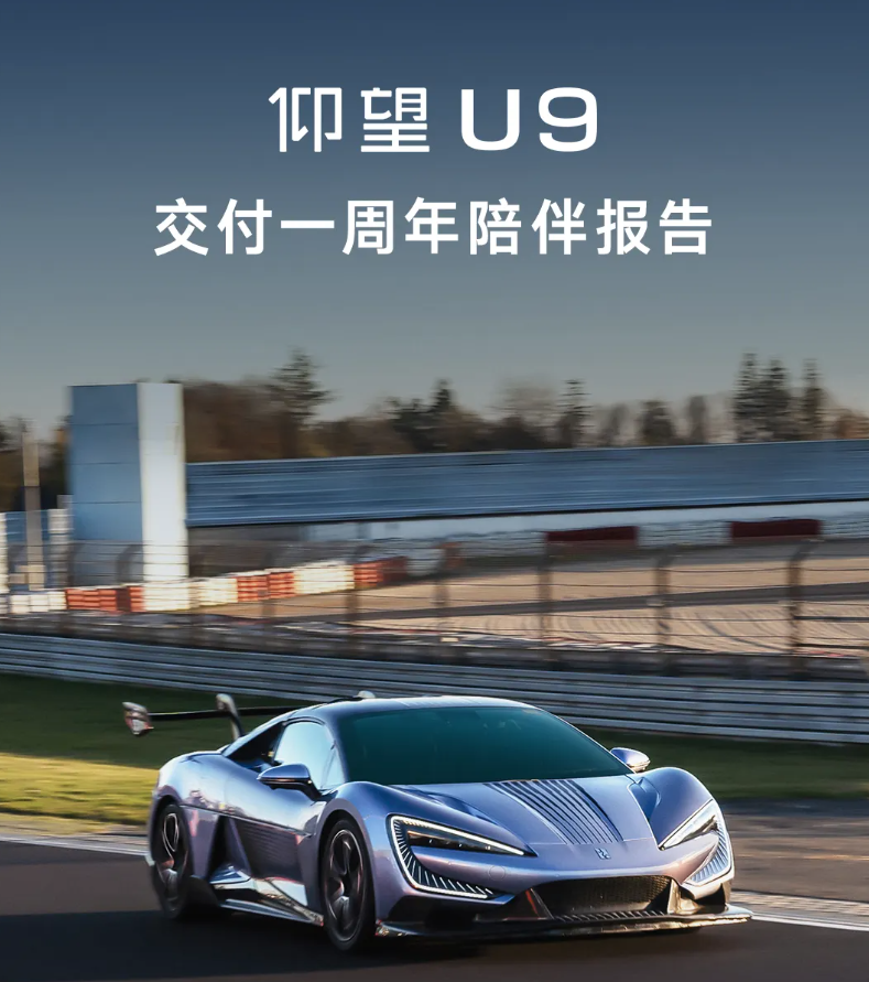 仰望U9超跑一年交付149台