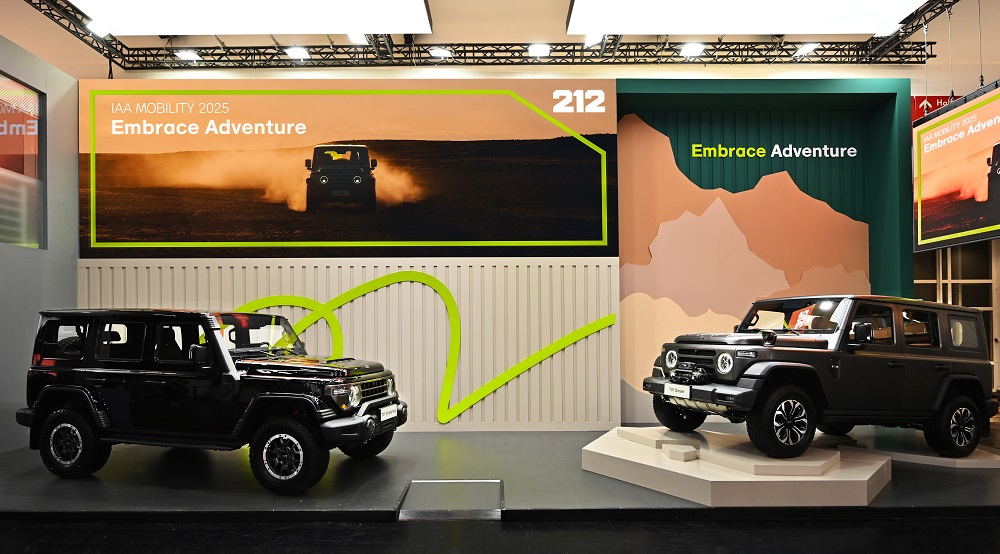 IAA 2025丨212越野车登陆海外车展 开启全球化新篇章