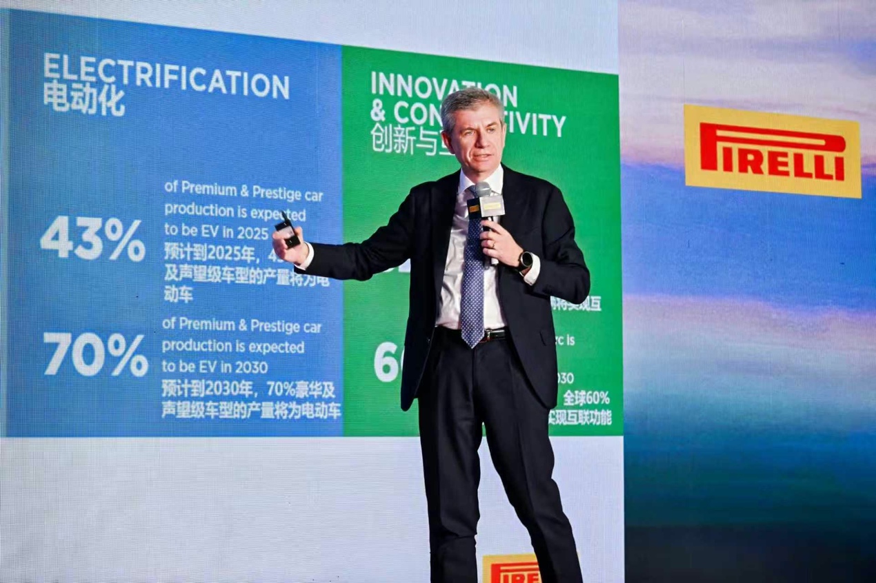 倍耐力展示可持续创新成果，计划2030年前将旗舰产品中生物基及再生材料占比提升至80%