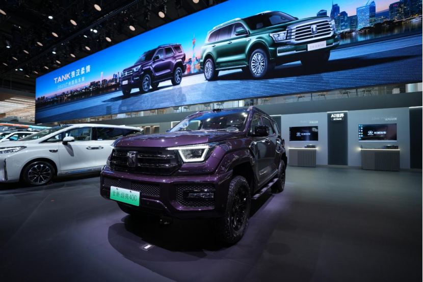 ​新潮酷 新越野 坦克品牌全家族亮相广州车展