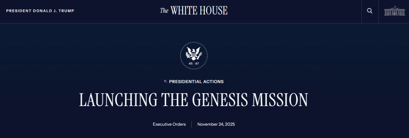 特朗普签署行政令,启动AI倡议