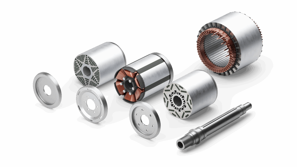 FEV和亚琛工业大学联合推出采用模块化转子的无稀土电动汽车电机平台