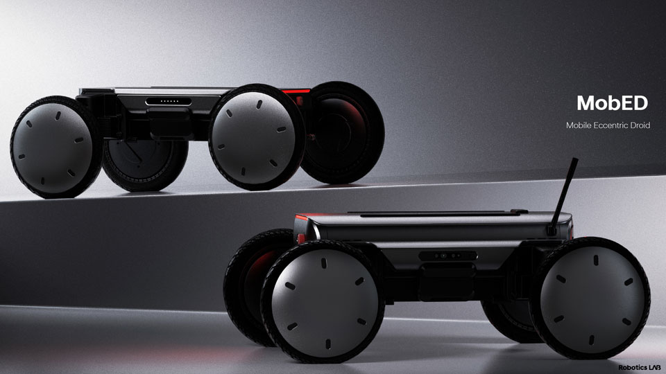 现代汽车推出量产型移动机器人平台MobED