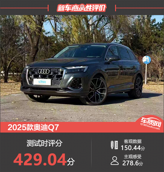 2025款奥迪Q7新车商品性评价