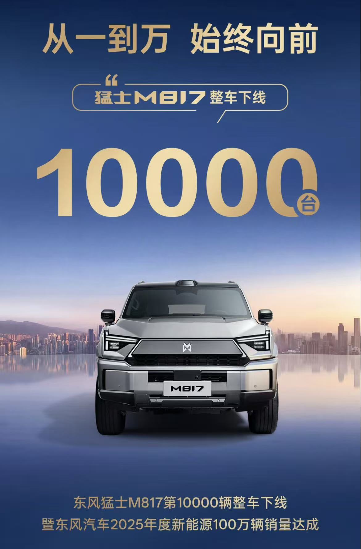 第10000辆猛士M817量产下线